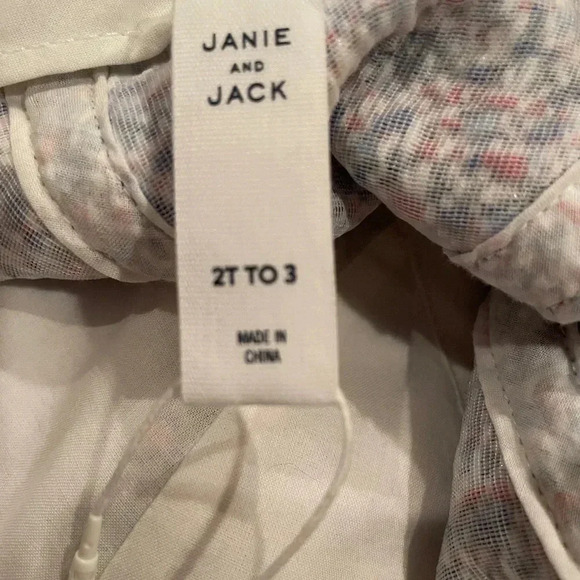 NWT Janie and Jack Tweed Blue Red Sparkly Baseball Cap Size 2-3T Preppy Cute - Picture 9 of 9